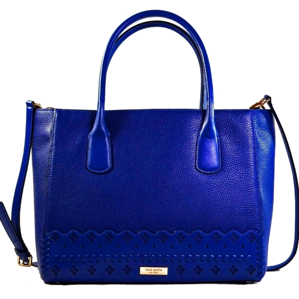 Kate Spade blue purse cairi WKRU5143